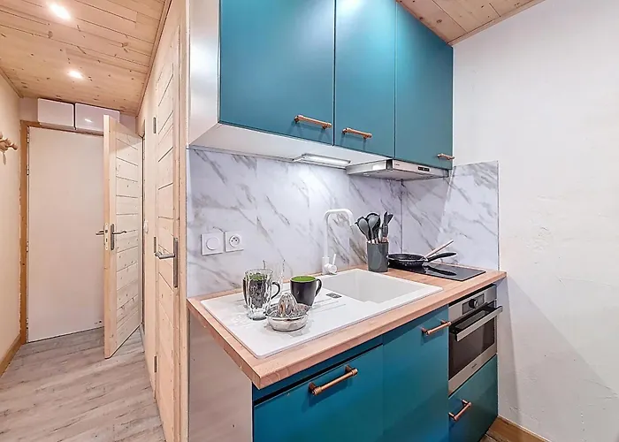 Apartamento Cozy Au Pied Des Pistes Avec Balcon Sud, Pour 4 Personnes - Fr-1-832-3